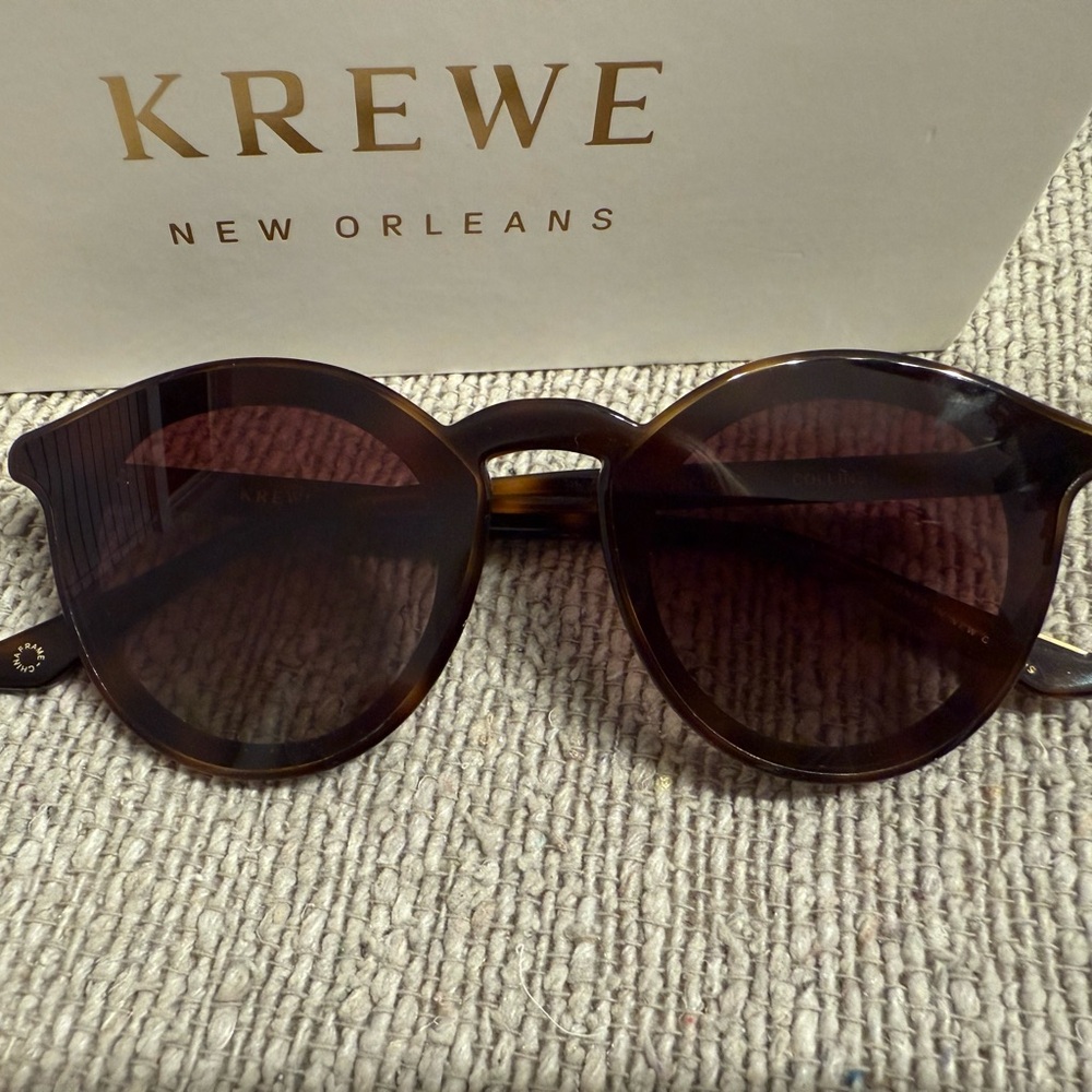KREWE New Orleans Brown Sunglasses